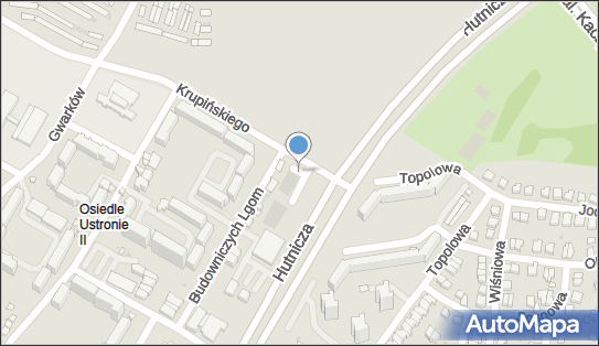 Paczkomat InPost LBU03BAPP, Hutnicza 6A, Lubin 59-300