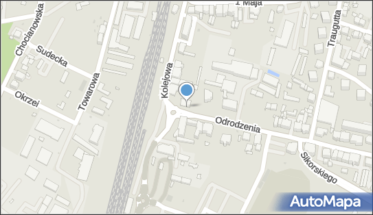 Paczkomat InPost LBU05A, Odrodzenia 37, Lubin 59-300