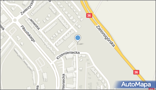 Paczkomat InPost LBU07BAPP, Krzemieniecka 31, Lubin 59-300