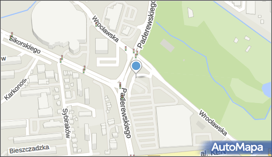 Paczkomat InPost LBU07N, Paderewskiego 101A, Lubin 59-300