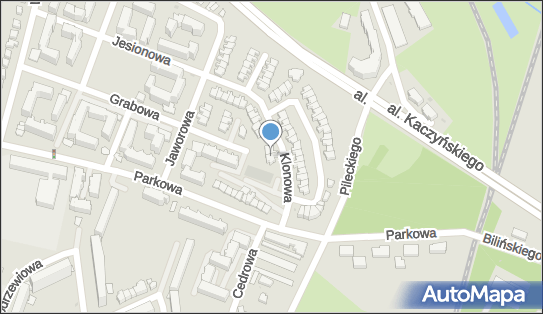 Paczkomat InPost LBU14M, Klonowa 28, Lubin 59-300