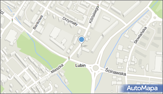 Paczkomat InPost LBU17M, Kilińskiego 11, Lubin 59-300