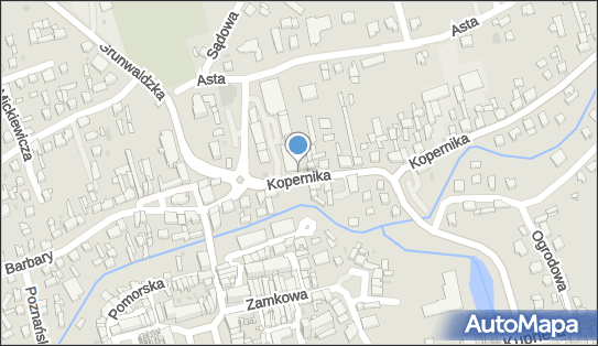 Paczkomat InPost LBW01M, Kopernika 3, Lubawa 14-260