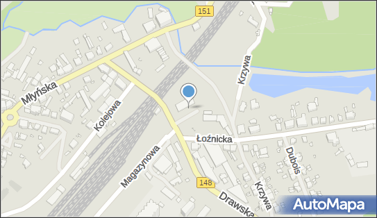 Paczkomat InPost LBZ03M, Drawska 3, Łobez 73-150