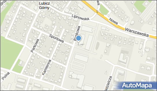 Paczkomat InPost LCZ04N, Bankowa 3, Lubicz Górny 87-162