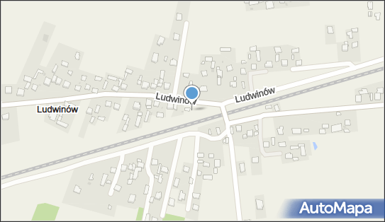 Paczkomat InPost LDI01M, Ludwinów 64A, Ludwinów 26-624