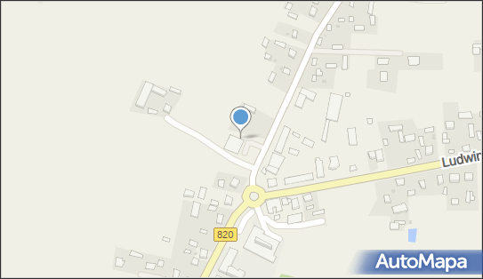 Paczkomat InPost LDK01M, Ludwin-Kolonia 25A, Ludwin-Kolonia 21-075