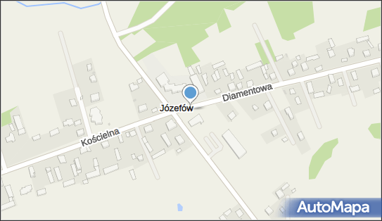 Paczkomat InPost LDVN01A, Diamentowa 127, Ludwinów 05-254