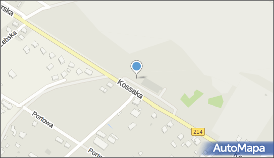 Paczkomat InPost LEB14M, Wojciecha Kossaka 59D, Lębork 84-300