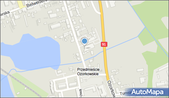 Paczkomat InPost LEC03M, Ozorkowska 27, Łęczyca 99-100