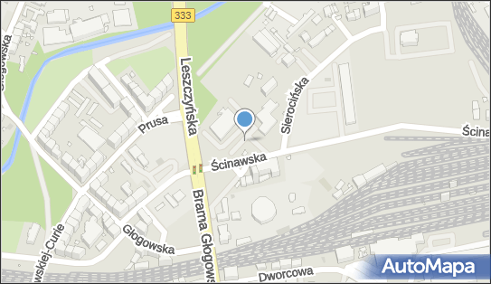 Paczkomat InPost LEG01N, Ścinawska 3, Legnica 59-220