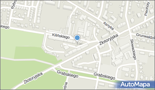 Paczkomat InPost LEG04W, Kilińskiego 2, Legnica 59-220