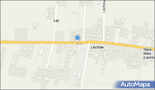 Paczkomat InPost LEH01N, Lechów 63a, Lechów 26-004