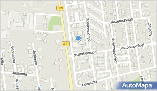 Paczkomat InPost LES09A, Chocimska 12, Leszno 64-100