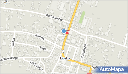 Paczkomat InPost LIO01N, Zwoleńska 3, Lipsko 27-300