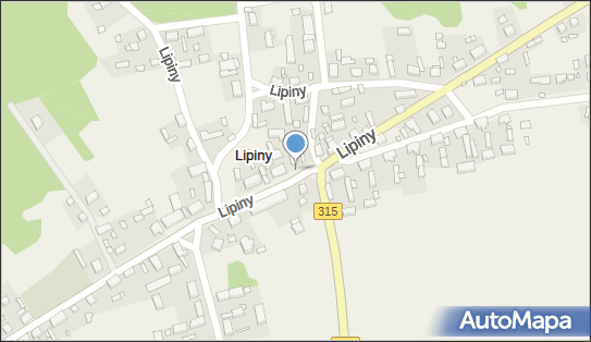 Paczkomat InPost LIPY01APP, Lipiny 95, Lipiny 67-108