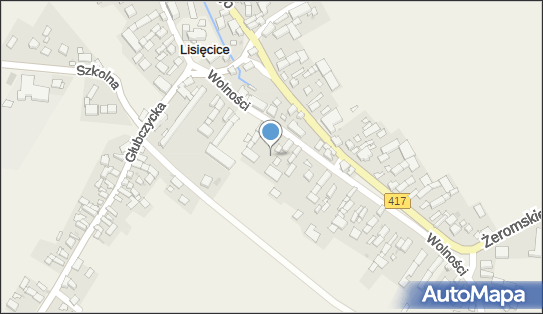 Paczkomat InPost LISI01M, Wolności 16, Lisięcice 48-118