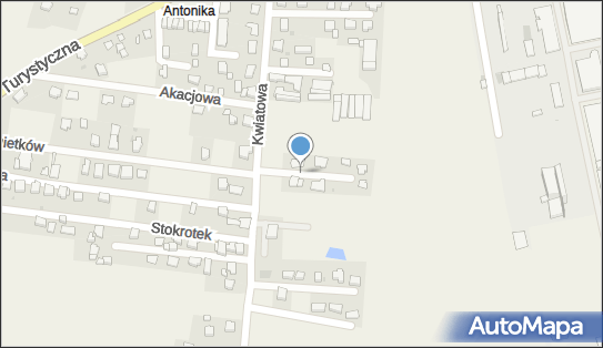 Paczkomat InPost LKA02M, Nagietków 25A, Łąka 43-241