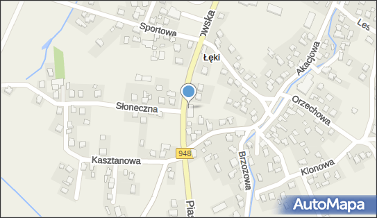 Paczkomat InPost LKI01M, Piastowska 34, Łęki 32-651