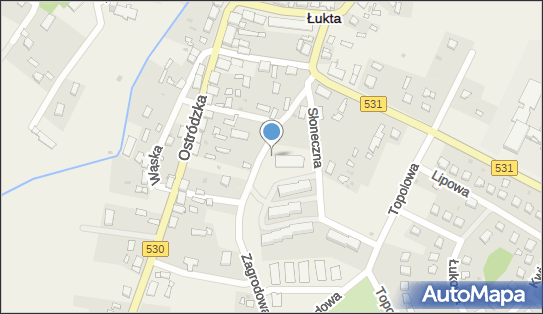 Paczkomat InPost LKT01M, Zagrodowa 4A, Łukta 14-105