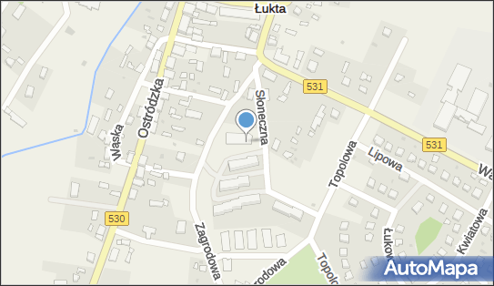 Paczkomat InPost LKT01M, Zagrodowa 4A, Łukta 14-105