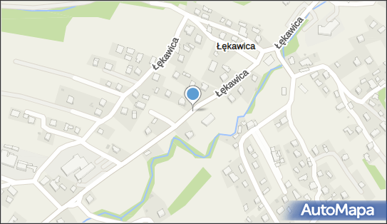 Paczkomat InPost LKW01M, Łękawica 71C, Łękawica 33-157