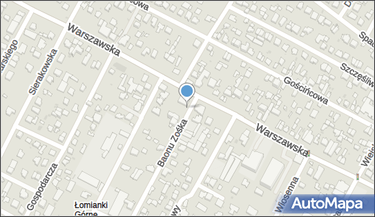 Paczkomat InPost LMN02M, Warszawska 135, Łomianki 05-092