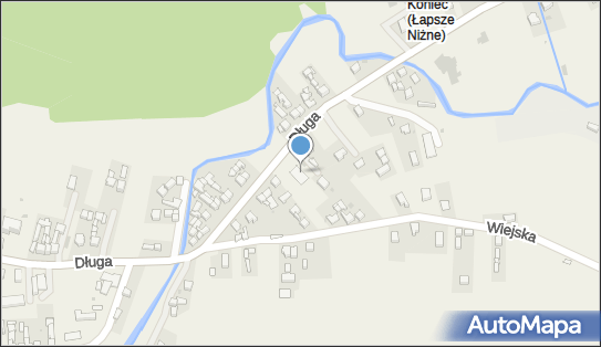 Paczkomat InPost LNZ01M, Długa 164, Łapsze Niżne 34-442
