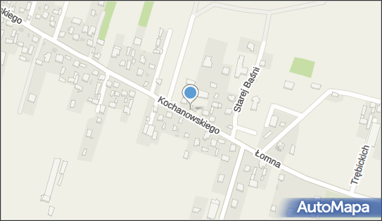 Paczkomat InPost LOA01M, Kochanowskiego 34a, Łomna 05-152