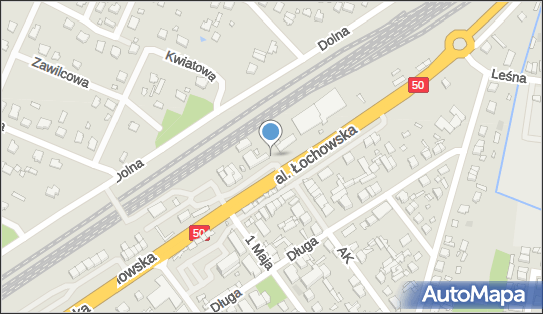 Paczkomat InPost LOC02M, Łochowska 8, Łochów 07-130