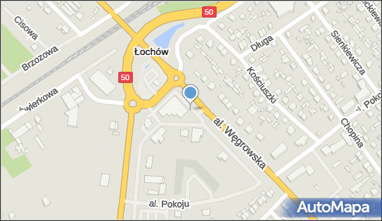 Paczkomat InPost LOC03N, Węgrowska 2b, Łochów 07-130