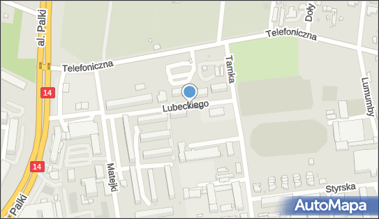 Paczkomat InPost LOD04BAPP, Lubeckiego 19, Łódź 91-403