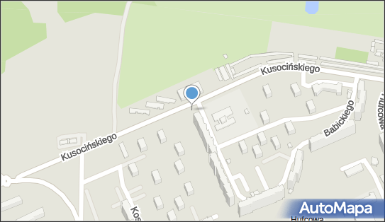 Paczkomat InPost LOD05APP, Babickiego 12, Łódź 94-056