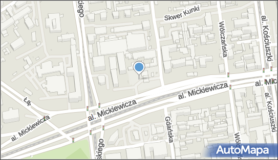 Paczkomat InPost LOD06A, Gdańska 131/133, Łódź 90-519