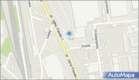 Paczkomat InPost LOD07G, Aleja Jana Pawła II 36, Łódź 93-570