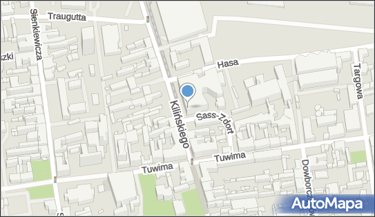 Paczkomat InPost LOD09M, Kilińskiego 74, Łódź 90-257