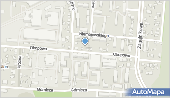 Paczkomat InPost LOD115M, Okopowa 116, Łódź 91-849
