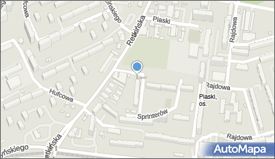 Paczkomat InPost LOD116M, Sprinterów 3/5, Łódź 94-002