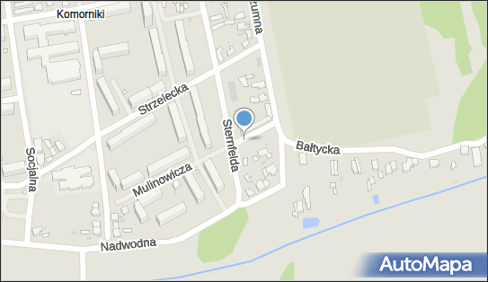 Paczkomat InPost LOD11APP, Mulinowicza 29a, Łódź 93-334