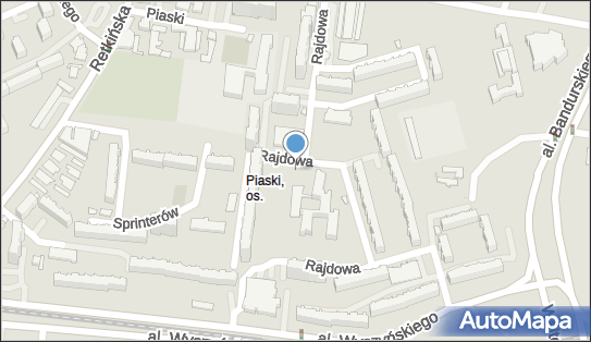 Paczkomat InPost LOD120M, Rajdowa 8, Łódź 94-003