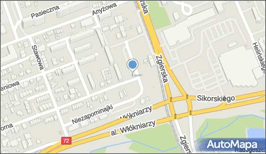 Paczkomat InPost LOD127M, Biedronkowa 3, Łódź 91-358