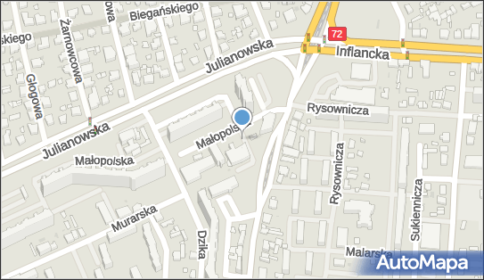 Paczkomat InPost LOD142M, Łagiewnicka 118, Łódź 91-471