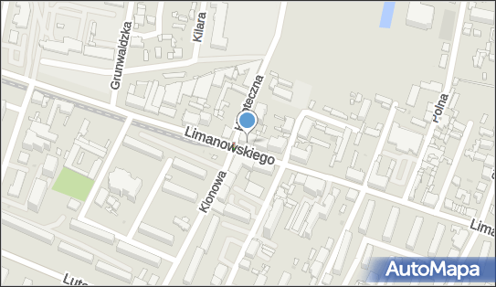 Paczkomat InPost LOD14HP, Limanowskiego 121, Łódź 91-334