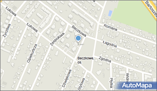 Paczkomat InPost LOD162M, Dźwiękowa 38, Łódź 93-414