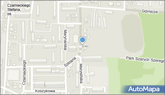 Paczkomat InPost LOD16APP, Marysińska 73, Łódź 91-850