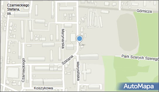 Paczkomat InPost LOD16APP, Marysińska 73, Łódź 91-850