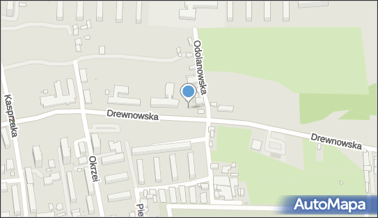 Paczkomat InPost LOD175M, Drewnowska 119, Łódź 91-008