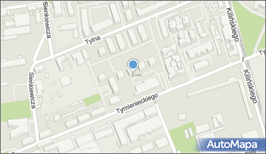 Paczkomat InPost LOD18M, Tymienieckiego 16B, Łódź 90-365