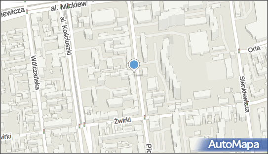 Paczkomat InPost LOD21HP, Piotrkowska 183/187, Łódź 90-447