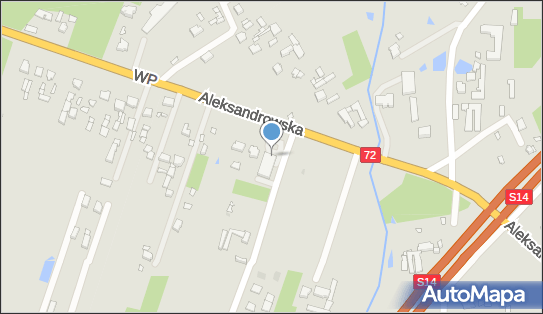Paczkomat InPost LOD227M, Aleksandrowska 210, Łódź 91-155